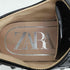ザラ ZARA ビジュー ラインストーン エナメルシューズ レディース EUR:34