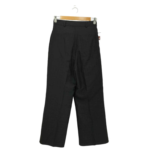 LAEMUSE 2タック ワイドスラックスパンツ レディース S