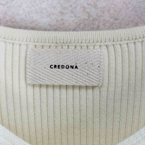 クレドナ CREDONA リブニットセットアップ レディース F