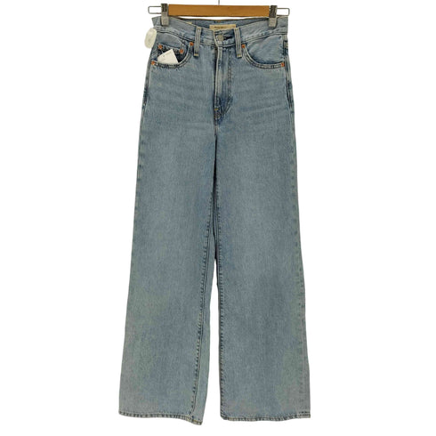 リーバイス Levis Ribcage ワイドレッグ デニムパンツ レディース 24×30