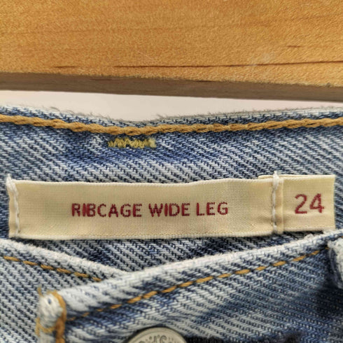 リーバイス Levis Ribcage ワイドレッグ デニムパンツ レディース 24×30