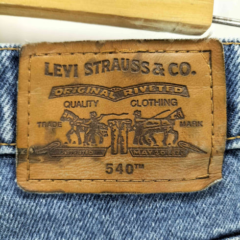 リーバイス Levis 540 刻印174 ジップフライ ワイドテーパードデニムパンツ メンズ