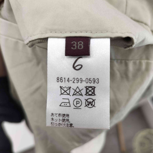 ロクビューティーアンドユースユナイテッドアローズ 6 BEAUTY & YOUTH UNITED ARROWS 3タックコットンワイドパンツ レディース JPN:38