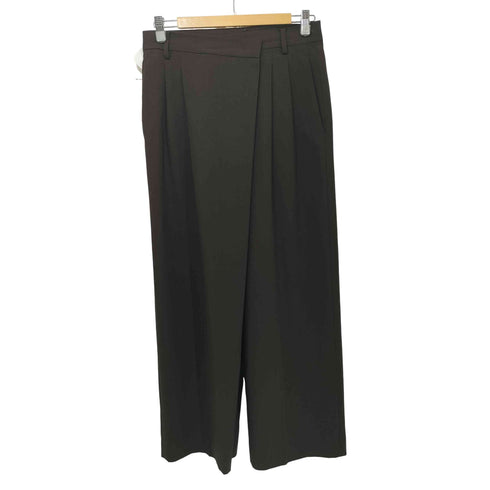 ビューティーアンドユースユナイテッドアローズ BEAUTY & YOUTH UNITED ARROWS ポプリン 2タック ラップパンツ レディース JPN:L