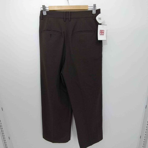 ビューティーアンドユースユナイテッドアローズ BEAUTY & YOUTH UNITED ARROWS ポプリン 2タック ラップパンツ レディース JPN:L