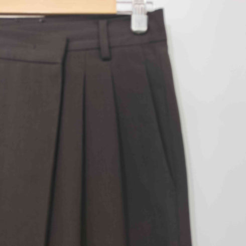 ビューティーアンドユースユナイテッドアローズ BEAUTY & YOUTH UNITED ARROWS ポプリン 2タック ラップパンツ レディース JPN:L