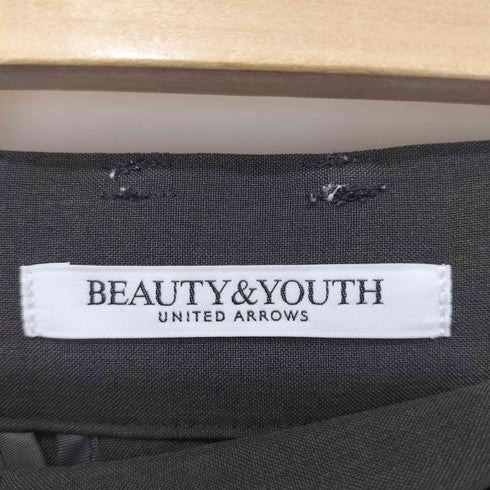 ビューティーアンドユースユナイテッドアローズ BEAUTY & YOUTH UNITED ARROWS ポプリン 2タック ラップパンツ レディース JPN:L