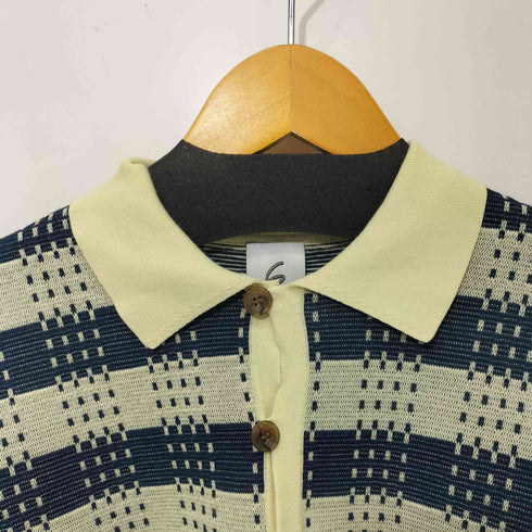 ロクビューティーアンドユースユナイテッドアローズ 6 BEAUTY & YOUTH UNITED ARROWS BORDER COLLOR KNIT PULLOVER レディース