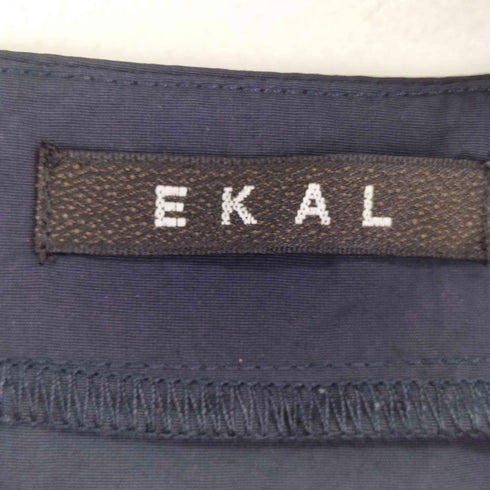 エカル EKAL ナイロンショルダージップワンピース レディース