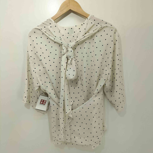 ロクビューティーアンドユースユナイテッドアローズ 6 BEAUTY & YOUTH UNITED ARROWS DOT PRINT SHIRT レディース