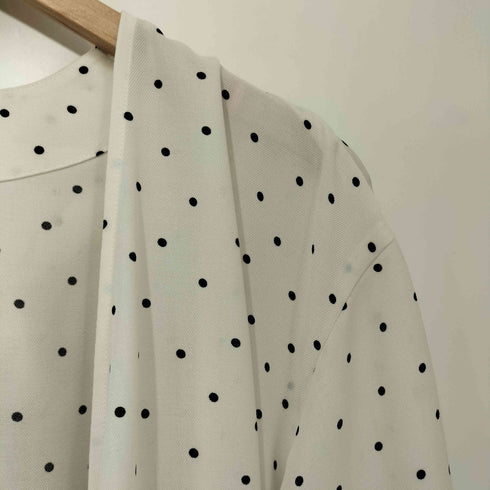 ロクビューティーアンドユースユナイテッドアローズ 6 BEAUTY & YOUTH UNITED ARROWS DOT PRINT SHIRT レディース