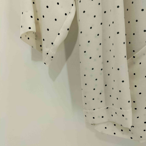 ロクビューティーアンドユースユナイテッドアローズ 6 BEAUTY & YOUTH UNITED ARROWS DOT PRINT SHIRT レディース