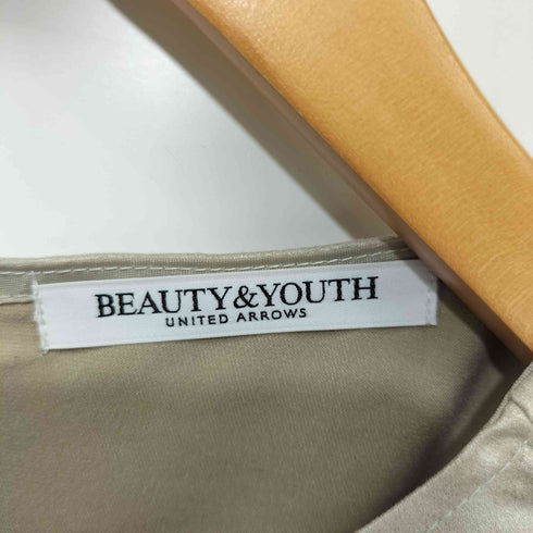 ビューティーアンドユースユナイテッドアローズ BEAUTY & YOUTH UNITED ARROWS ポリエステル スエードライクショートスリーブプルオーバー レディース