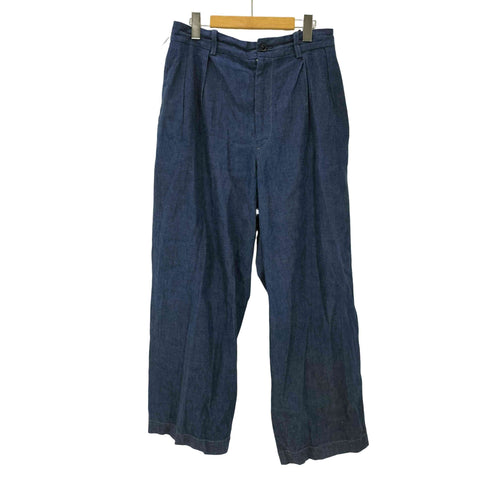 エディフィス EDIFICE 2タック HUGEASY DENIM デニム パンツ メンズ JPN:2