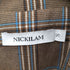 NICKILAM チェック柄 チェスターコート メンズ import:S