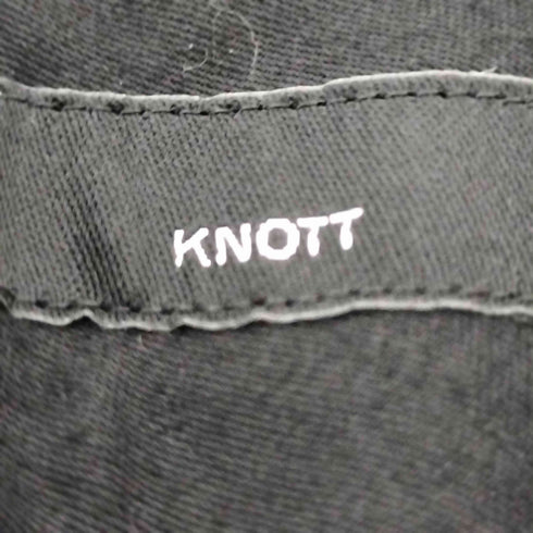 ノット KNOTT ウールスラックスパンツ メンズ 2