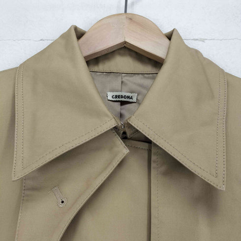 クレドナ CREDONA 25AW NORMANDY HALF TRENCH COAT レディース F