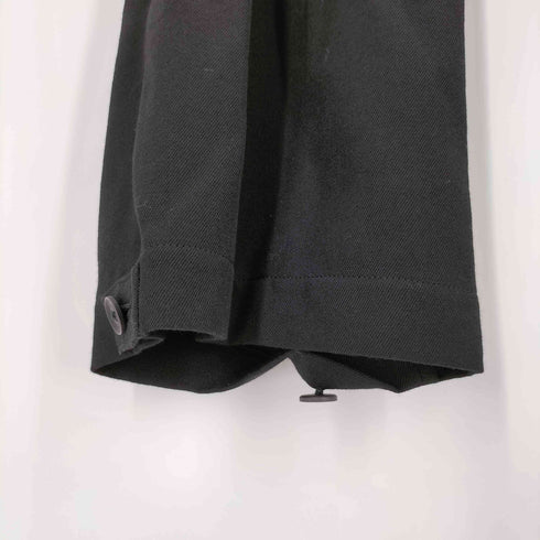 ヨウジヤマモトプールオム Yohji Yamamoto POUR HOMME 裾ボタン フロントクロス ワイドタックパンツ メンズ 3