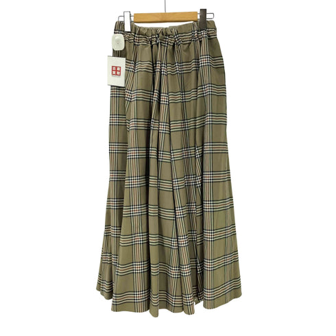 ミラオーウェン Mila Owen 23AW ギャザー マキシスカート ノバチェック レディース JPN:1