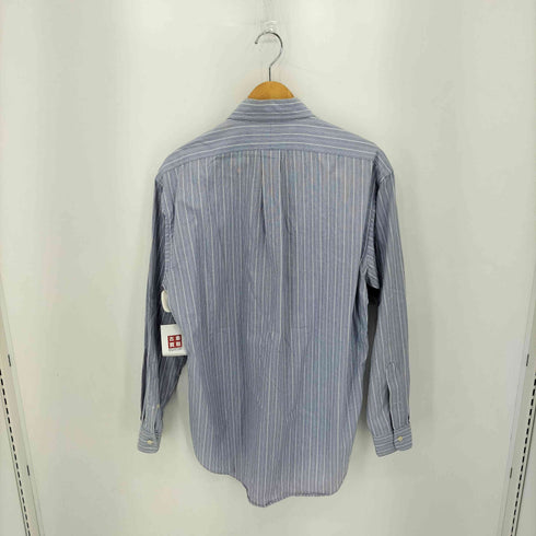 ラルフローレン RALPH LAUREN BLAKE ストライプ ボタンダウン長袖シャツ メンズ import:S