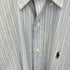 ラルフローレン RALPH LAUREN BLAKE ストライプ ボタンダウン長袖シャツ メンズ import:S