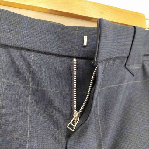 tamme> GLEN CHECK FLARED SLACKS domestic メンズ