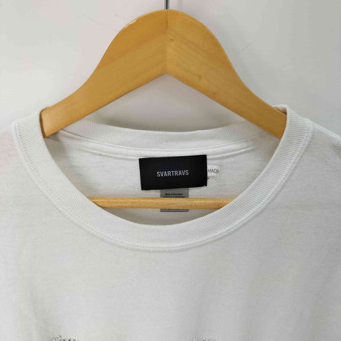 SVAR TRAVS ロゴラインストーンTシャツ メンズ import:L