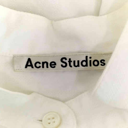 アクネストゥディオズ ACNE STUDIOS 総柄バンドカラーロングシャツ メンズ 34
