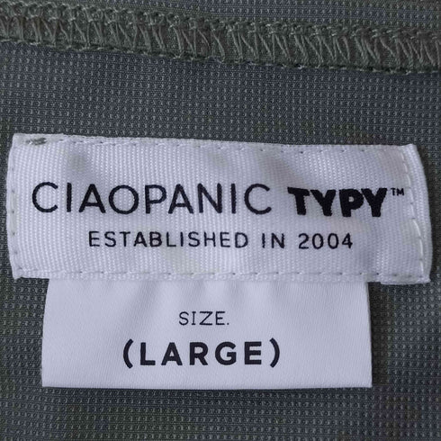 チャオパニックティピー CIAOPANIC TYPY 2wayストレッチzipupフーディ メンズ JPN:L