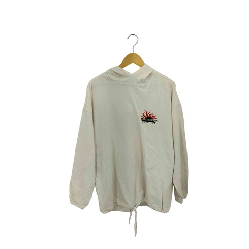 クレイジーシャツ CRAZY SHIRTS 90S USA製 KILAUEA HAWAII ロゴプリントパーカー メンズ import:L