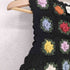 フィグロンドン fig London knit gardener 花かぎ針ベスト レディース F