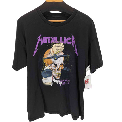 プリントクルーネックTシャツ メンズ
