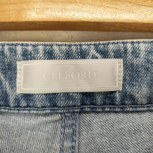 セルフォード CELFORD 24AW ストレートデニムパンツ レディース 38