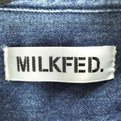 ミルクフェド MILKFED. DENIM SHIRT MILKFED. レディース ONE SIZE