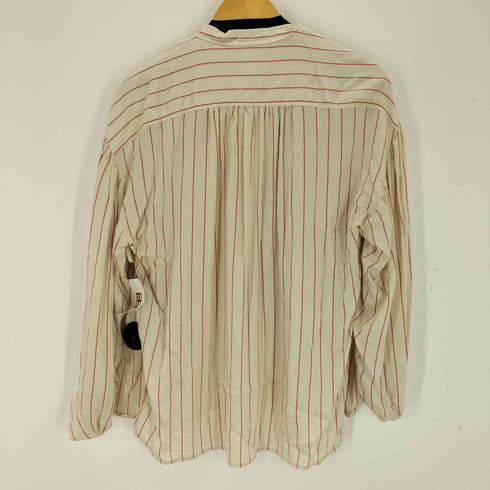 イザベルマラン ISABEL MARANT レーヨンシルク ストライプブラウス レディース 34