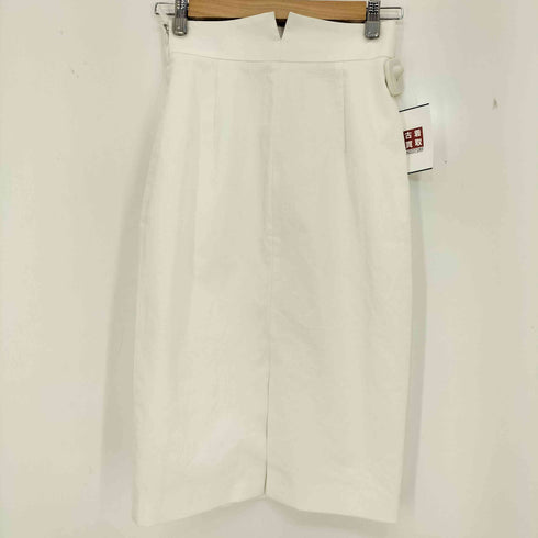ユナイテッドアローズ UNITED ARROWS ツイル ハイウエストタイトスカート レディース JPN:36