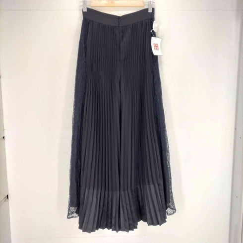AURA マルチテクスチャープリーツパンツ import レディース 38