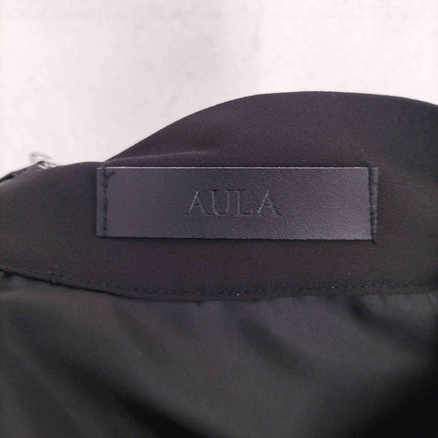 AURA マルチテクスチャープリーツパンツ import レディース 38