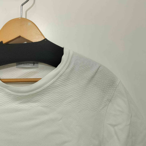マッキントッシュ ロンドン Mackintosh LONDON ランダム ジャガード クルーネックTシャツ メンズ import:M