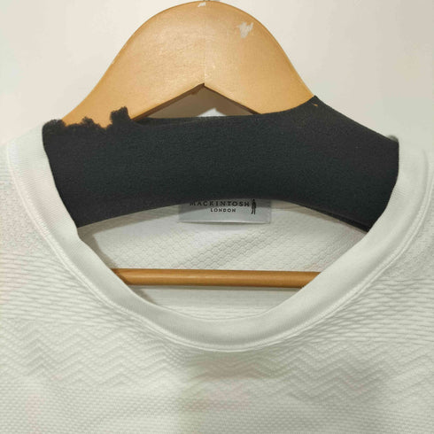 マッキントッシュ ロンドン Mackintosh LONDON ランダム ジャガード クルーネックTシャツ メンズ import:M