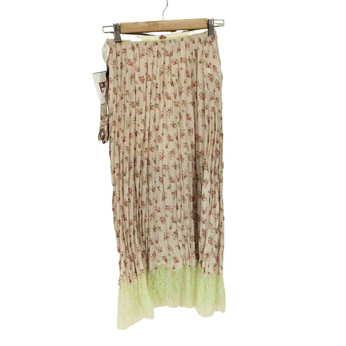 メゾンスペシャル MAISON SPECIAL Small Floral Pattern Washer Process Skirt レディース 36