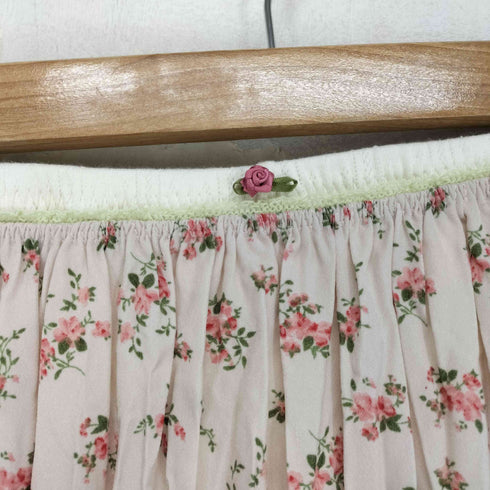 メゾンスペシャル MAISON SPECIAL Small Floral Pattern Washer Process Skirt レディース 36