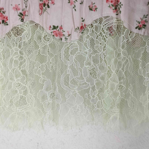メゾンスペシャル MAISON SPECIAL Small Floral Pattern Washer Process Skirt レディース 36