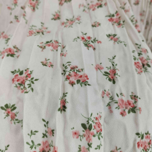 メゾンスペシャル MAISON SPECIAL Small Floral Pattern Washer Process Skirt レディース 36