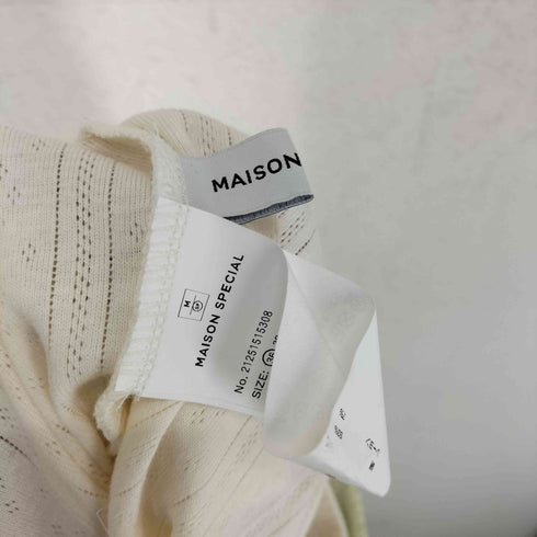 メゾンスペシャル MAISON SPECIAL Small Floral Pattern Washer Process Skirt レディース 36