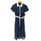 トッコクローゼット tocco closet ベルト付 ケープライクフラワーレースシャツワンピース レディース JPN:M