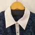 トッコクローゼット tocco closet ベルト付 ケープライクフラワーレースシャツワンピース レディース JPN:M