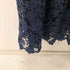 トッコクローゼット tocco closet ベルト付 ケープライクフラワーレースシャツワンピース レディース JPN:M