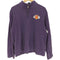 ランズエンド LANDS END バスケットボール クラブ ワッペン ハーフジップ スウェット メンズ import:L