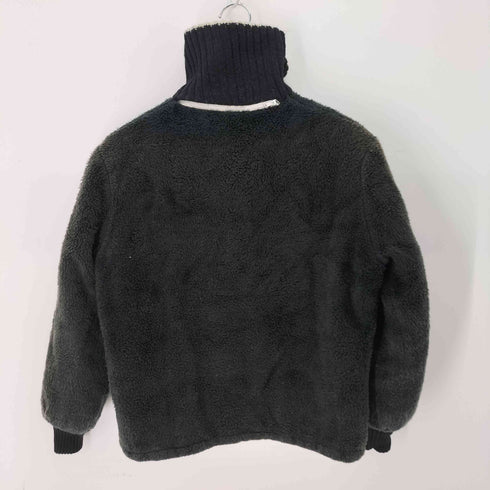 50-70s NYNCOジップ フリース×キルティング リバーシブル ジャケット レディース